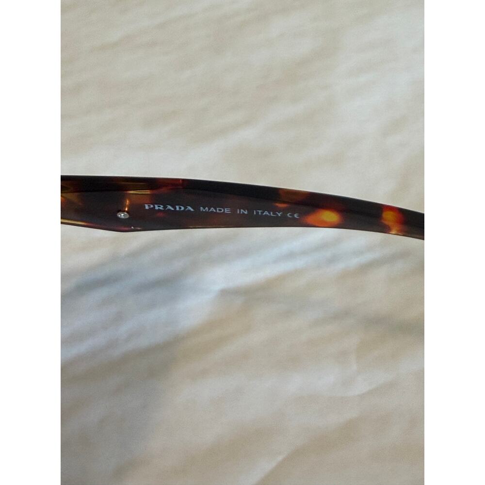 Prada Havana / Tortiseshell 52 16 142 Sunglasses - Like new - Picture 7 of 10